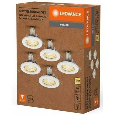 Foco Spot Essential Blanco 2.6w Gu10 Bl-5 Osram Foco Spot Essential Blanco 2.6w Gu10 Bl-5 Osram