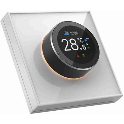 SANS MARQUE Termostato Inteligente Tuya, Pantalla Tft De 1,32 Pulgadas, Botón Táctil, Control Por Voz Wi-fi E Iluminación Ambiental Para El Hogar. SANS MARQUE Termostato Inteligente Tuya, Pantalla Tft De 1,32 Pulgadas, Botón Táctil, Control Por Voz Wi-fi E Iluminación Ambiental Para El Hogar.