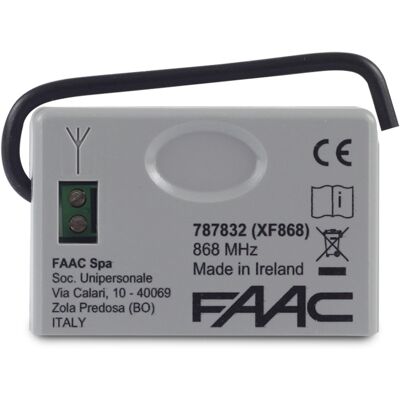 Módulo de radio FAAC XF 868 MHz Módulo de radio FAAC XF 868 MHz