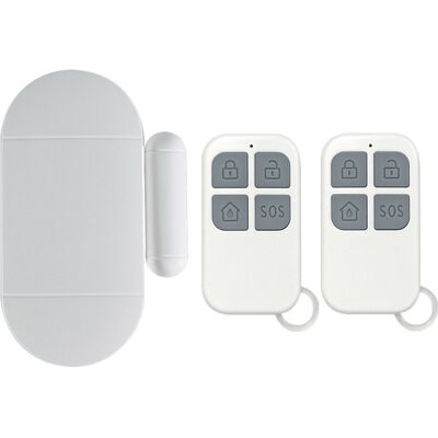 Cyslmuk - Alarma De Puerta, Detector De Apertura De Puerta Con Alarma Fuerte De 130 Db, Alarma Magnética Inalámbrica Para Puertas Y Ventanas Para Puertas, Ventanas Y Gabinetes, Hogar, Oficina Cyslmuk - Alarma De Puerta, Detector De Apertura De Puerta Con Alarma Fuerte De 130 Db, Alarma Magnética Inalámbrica Para Puertas Y Ventanas Para Puertas, Ventanas Y Gabinetes, Hogar, Oficina
