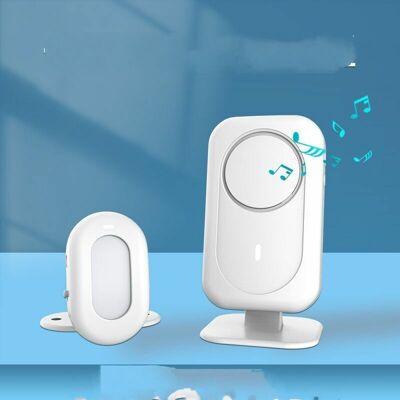 OEM Timbre Inalámbrico Con Detector De Movimiento Y Alarma, Incluye 1 Sensor Y 1 Receptor OEM Timbre Inalámbrico Con Detector De Movimiento Y Alarma, Incluye 1 Sensor Y 1 Receptor