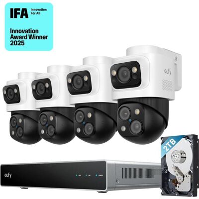 Sistema de Seguridad Eufy S4 Max - Multi-cámaras, 4K, detección AI Sistema de Seguridad Eufy S4 Max - Multi-cámaras, 4K, detección AI