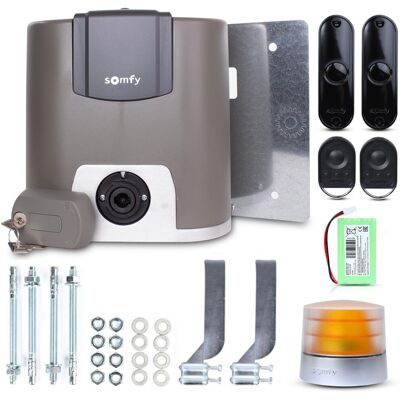 Paquete Comfort Somfy Elixo 3s+ Io Para Puertas Correderas De 600 Kg Paquete Comfort Somfy Elixo 3s+ Io Para Puertas Correderas De 600 Kg
