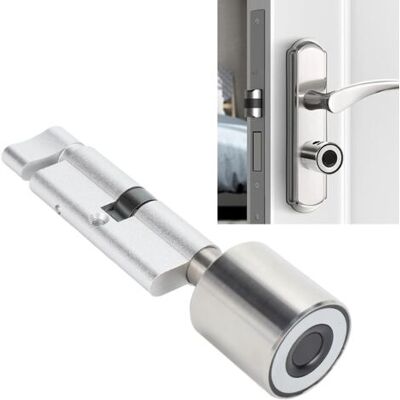SANS MARQUE Cilindro De Cerradura Electrónica Inteligente, Cilindro De Cerradura Inteligente, Reconocimiento Rápido, Control Por Aplicación, Cerradura Inteligente Para - Altura Del Cilindro De Cerradura SANS MARQUE Cilindro De Cerradura Electrónica Inteligente, Cilindro De Cerradura Inteligente, Reconocimiento Rápido, Control Por Aplicación, Cerradura Inteligente Para - Altura Del Cilindro De Cerradura