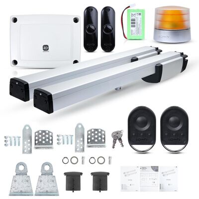 Paquete De Confort Somfy Ixengo L 3s+ Io Para Puertas De Doble Hoja De 8 M Paquete De Confort Somfy Ixengo L 3s+ Io Para Puertas De Doble Hoja De 8 M