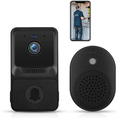 OEM Miniportero Inalámbrico Wifi Con Video, Control Remoto, Intercomunicador Inteligente Para El Hogar, Visión Nocturna Hd, Carga Wifi, Timbre Con Alarma Antirrobo, Comunicación Bidireccional. OEM Miniportero Inalámbrico Wifi Con Video, Control Remoto, Intercomunicador Inteligente Para El Hogar, Visión Nocturna Hd, Carga Wifi, Timbre Con Alarma Antirrobo, Comunicación Bidireccional.