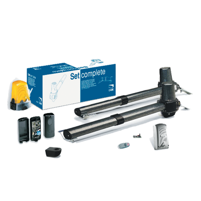 Kit de automatización de puertas CAME - 001U-1641, 3m, 2 Motores, Gris Kit de automatización de puertas CAME - 001U-1641, 3m, 2 Motores, Gris