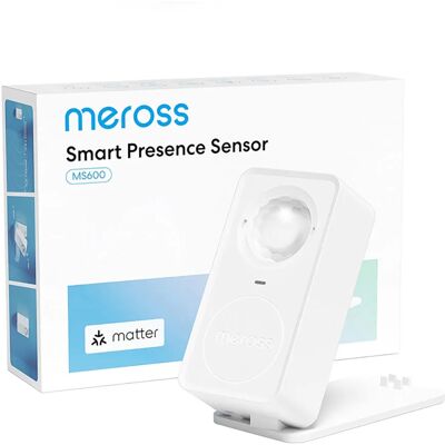 Sensor De Presencia Meross Ms600 Detección De Movimiento Y Luz Sensor De Presencia Meross Ms600 Detección De Movimiento Y Luz