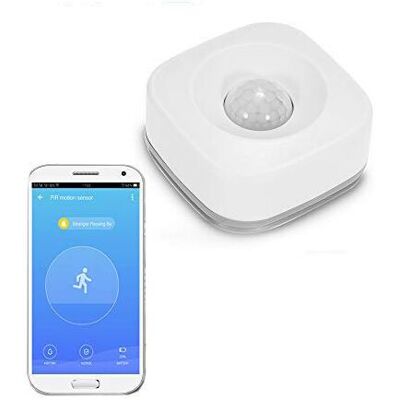 OEM Sensor De Movimiento Wifi Pir, Detector Infrarrojo Pasivo Inalámbrico, Alarma Antirrobo, Control Mediante La Aplicación Tuya Para El Hogar Inteligente - Crezuo OEM Sensor De Movimiento Wifi Pir, Detector Infrarrojo Pasivo Inalámbrico, Alarma Antirrobo, Control Mediante La Aplicación Tuya Para El Hogar Inteligente - Crezuo