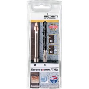 Conjunto de brocas Alpen Keramo extreme ATM2 6mm - Vidrio y azulejos Conjunto de brocas Alpen Keramo extreme ATM2 6mm - Vidrio y azulejos