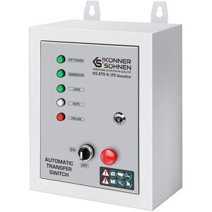 Interruptor de transferencia automática Könner & Söhnen - Gasolina - 230/400 V Interruptor de transferencia automática Könner & Söhnen - Gasolina - 230/400 V