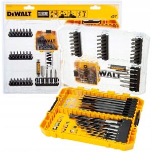 Juego de 57 piezas para madera DeWalt - Estuche conectable Juego de 57 piezas para madera DeWalt - Estuche conectable