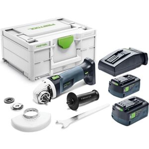 Amoladora angular a batería agc 18-125 5.0 EBI-Plus - 577700 Festool