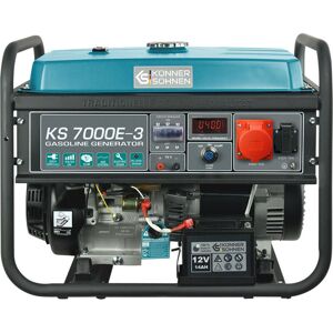KÖNNER & SÖHNEN Könner&söhnen - Ks7000e-3 Generador De Energía Generador De Energía De Emergencia De Gasolina 5500watt Con E-start KÖNNER & SÖHNEN Könner&söhnen - Ks7000e-3 Generador De Energía Generador De Energía De Emergencia De Gasolina 5500watt Con E-start