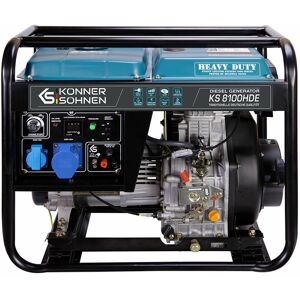 KÖNNER & SÖHNEN Könner&söhnen - Ks 8100hde Generador De Energía Generador De Energía Generador De Energía De Emergencia Diesel 6.5kw KÖNNER & SÖHNEN Könner&söhnen - Ks 8100hde Generador De Energía Generador De Energía Generador De Energía De Emergencia Diesel 6.5kw