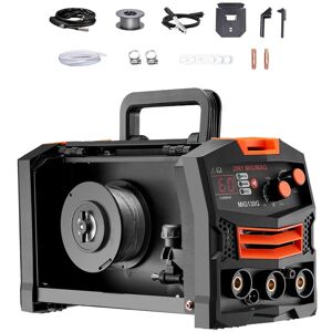 Mophorn Soldador Mig, Máquina De Soldadura Mig Sinérgica De 130 A, Soldador Multiproceso Con Núcleo Fundente A Gas/sin Gas 2 En 1, Soldador Mig Con Inversor Igbt Portátil Mophorn Soldador Mig, Máquina De Soldadura Mig Sinérgica De 130 A, Soldador Multiproceso Con Núcleo Fundente A Gas/sin Gas 2 En 1, Soldador Mig Con Inversor Igbt Portátil