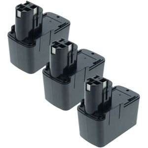Vhbw - 3x Batería Recargable Compatible Con Bosch Gsr 12ves-2, Gsr 12ves-3, Gsr 12vet, Gsr 12vpe-2 Herramientas Eléctricas (3000 Mah Nimh 12 V) Vhbw - 3x Batería Recargable Compatible Con Bosch Gsr 12ves-2, Gsr 12ves-3, Gsr 12vet, Gsr 12vpe-2 Herramientas Eléctricas (3000 Mah Nimh 12 V)
