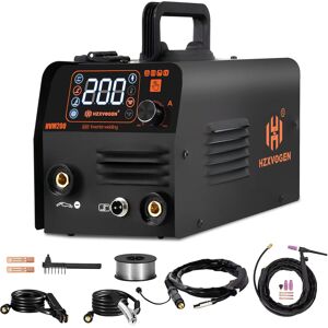 SIENTICE Soldadora Semiautomática 3 En 1 Mig/tig/mma Hvm200, Soldadora Inversora Synergy Tool Sin Gas Para Soldadura Con Hierro Sin Gas Y Antorcha Tig. SIENTICE Soldadora Semiautomática 3 En 1 Mig/tig/mma Hvm200, Soldadora Inversora Synergy Tool Sin Gas Para Soldadura Con Hierro Sin Gas Y Antorcha Tig.