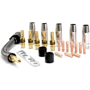 VUSZR Juego De 24 Accesorios De Soldadura Para Soldadoras Mig VUSZR Juego De 24 Accesorios De Soldadura Para Soldadoras Mig