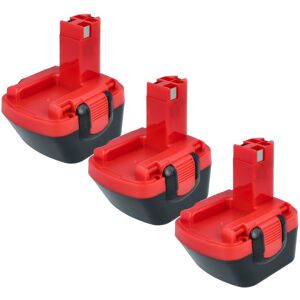vhbw 3x Baterías reemplazo para Bosch BAT049, BAT120, BAT139 - Batería vhbw 3x Baterías reemplazo para Bosch BAT049, BAT120, BAT139 - Batería