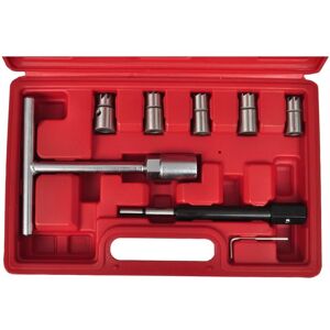Helloshop26 - Kit Escariador De Inyectores 7 Piezas Cuchillas Para Motores De Vehículos Diésel 020004223 Helloshop26 - Kit Escariador De Inyectores 7 Piezas Cuchillas Para Motores De Vehículos Diésel 020004223