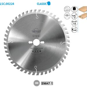 Leman - Hoja De Sierra Circular Multimaterial Classic Ø 150 Taladro 20 Th. 2,8/1,6 Nbrnts 24 Leman - Hoja De Sierra Circular Multimaterial Classic Ø 150 Taladro 20 Th. 2,8/1,6 Nbrnts 24