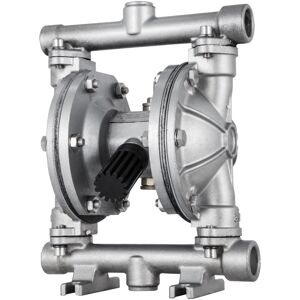 Mophorn - Vevor Bomba Neumática De Doble Diafragma Entrada Y Salida De 12,7 Mm Bomba De Transferencia Neumática De Diafragma De Ptfe De Acero Inoxidable 8,8 Gpm Para Petróleo, Diesel,, Fluidos De Baja Viscosida Mophorn - Vevor Bomba Neumática De Doble Diafragma Entrada Y Salida De 12,7 Mm Bomba De Transferencia Neumática De Diafragma De Ptfe De Acero Inoxidable 8,8 Gpm Para Petróleo, Diesel,, Fluidos De Baja Viscosida