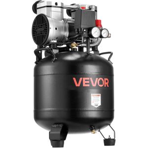 Vevor Compresor De Aire 30 L, Motor De 1,5 Kw Sin Aceite, Caudal De 113 L/min, Presión Máx. 10 Bar, Compresor Silencioso 75 Db, Vertical, Para Inflación De Neumáticos Pistola De Pintura Carpintería Vevor Compresor De Aire 30 L, Motor De 1,5 Kw Sin Aceite, Caudal De 113 L/min, Presión Máx. 10 Bar, Compresor Silencioso 75 Db, Vertical, Para Inflación De Neumáticos Pistola De Pintura Carpintería