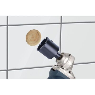 1 Sierra De Corona Diamant "ceramic" Para Amoladora Angular, Rosca M 14 45 Mm Wolfcraft Ø 68 Mm 1 Sierra De Corona Diamant "ceramic" Para Amoladora Angular, Rosca M 14 45 Mm Wolfcraft Ø 68 Mm
