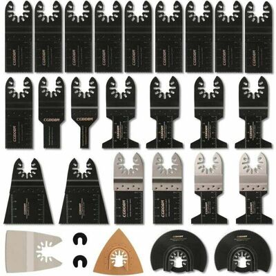OEM Accesorios Para Hojas De Sierra Multiherramienta De 28 Piezas Accesorios Para Multiherramienta Oscilante Hoja De Sierra Recíproca Para Fein Multimaster, Dremel, Bosch, Makita, Dewalt Y Más OEM Accesorios Para Hojas De Sierra Multiherramienta De 28 Piezas Accesorios Para Multiherramienta Oscilante Hoja De Sierra Recíproca Para Fein Multimaster, Dremel, Bosch, Makita, Dewalt Y Más