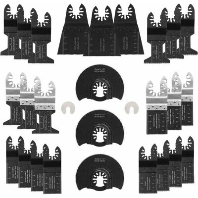 OEM Accesorios Para Multiherramientas Oscilantes, Hoja De Sierra Universal Para Parkside, Dewalt, Ryobi Y Bosch, Para Cortar Esquinas De Madera, Metal Y Plástico (2 Adaptadores) OEM Accesorios Para Multiherramientas Oscilantes, Hoja De Sierra Universal Para Parkside, Dewalt, Ryobi Y Bosch, Para Cortar Esquinas De Madera, Metal Y Plástico (2 Adaptadores)