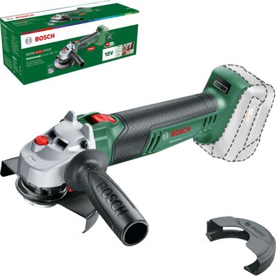 Bosch - Amoladora Pequeña A Batería Universalgrind 18v-75, Sin Batería, Sistema De 18 Voltios, Para Amolar, Cortar, Cepillar Y Lijar Varios Materiales, 125mm Diámetro, No Incluye Batería Ni Cargador Bosch - Amoladora Pequeña A Batería Universalgrind 18v-75, Sin Batería, Sistema De 18 Voltios, Para Amolar, Cortar, Cepillar Y Lijar Varios Materiales, 125mm Diámetro, No Incluye Batería Ni Cargador