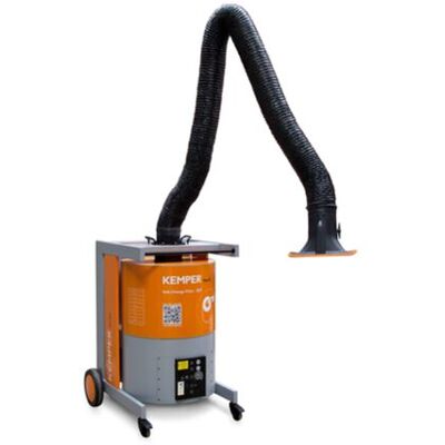 Kemper - MaxiFil - brazo de 2 m - manguera - extractor de humos Kemper - MaxiFil - brazo de 2 m - manguera - extractor de humos
