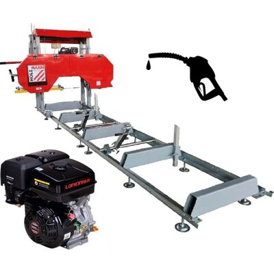 Holzmann - Aserradero Horizontal A Gasolina Sierra Cinta 3658x25x0,9 Bbs550smart-g Holzmann - Aserradero Horizontal A Gasolina Sierra Cinta 3658x25x0,9 Bbs550smart-g