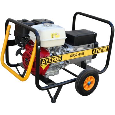 Ayerbe - 5418095 - Generador 6000 Avr Con Arranque Eléctrico Motor Honda Gx-390 Ayerbe - 5418095 - Generador 6000 Avr Con Arranque Eléctrico Motor Honda Gx-390