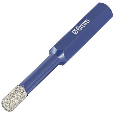 Broca De Diamante Para Gres 10 Mm Fervi P033/10 Broca De Diamante Para Gres 10 Mm Fervi P033/10