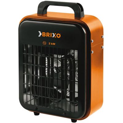 Calentador De Aire Eléctrico Fan Brixo - Potencia Del Generador 2000 Vatios Calentador De Aire Eléctrico Fan Brixo - Potencia Del Generador 2000 Vatios