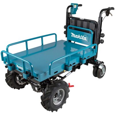 Makita - Carretilla Sin Cable Lxt 18 V X 2 - 300 Kg - 0 - 1,5 / 5,0 Km/h Makita - Carretilla Sin Cable Lxt 18 V X 2 - 300 Kg - 0 - 1,5 / 5,0 Km/h