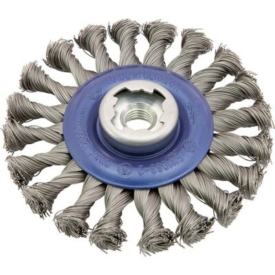 Fp - Cepillo Circular Trenzado De Acero X-lock 125x Mm Osborn Fp - Cepillo Circular Trenzado De Acero X-lock 125x Mm Osborn