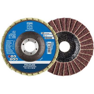 Pferd - Disco Abrasivo De Láminas Polivlies Diám. 125 X Al Mm Granul Pferd - Disco Abrasivo De Láminas Polivlies Diám. 125 X Al Mm Granul