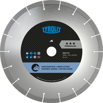 Disco de corte diamantino Tyrolit DCH FC Premium - Material de construcción Disco de corte diamantino Tyrolit DCH FC Premium - Material de construcción