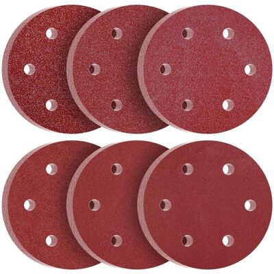 OEM Discos De Lijado De 225 Mm, 60 Piezas, Disco De Lijado De 225 Mm, 6 Orificios, Grano P40, P60, P80, P120, P180, P240 Para Lijadora Jirafa OEM Discos De Lijado De 225 Mm, 60 Piezas, Disco De Lijado De 225 Mm, 6 Orificios, Grano P40, P60, P80, P120, P180, P240 Para Lijadora Jirafa