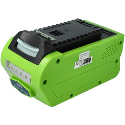 Extensilo - Batería Compatible Con Greenworks G-max 40v, Gdc40k2, Gdc40k4, Mo40l02, Mo40l2512, Mo40l410 Herramientas Eléctricas (5000 Mah, Li-ion, 40 V) Extensilo - Batería Compatible Con Greenworks G-max 40v, Gdc40k2, Gdc40k4, Mo40l02, Mo40l2512, Mo40l410 Herramientas Eléctricas (5000 Mah, Li-ion, 40 V)
