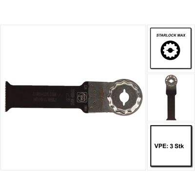 Fein Hoja De Sierra Long Life E-cut Starlock 90 X 32 Mm / Bimetal - 3 Unidades ( 63502224220 ) Fein Hoja De Sierra Long Life E-cut Starlock 90 X 32 Mm / Bimetal - 3 Unidades ( 63502224220 )