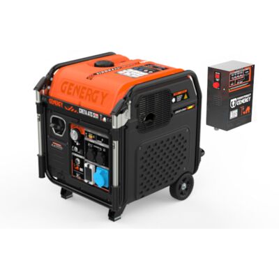 Generador Inverter GENERgy Creta Ats 7500w - Sistema Silencioso Generador Inverter GENERgy Creta Ats 7500w - Sistema Silencioso