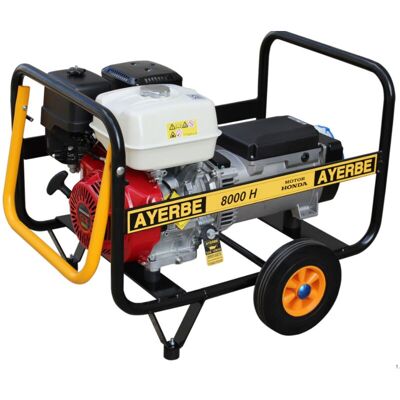 Ayerbe - 5420120 - Grupo Electrógeno 8000 H Mn - Monofásico Motor Honda Gx-390 Ayerbe - 5420120 - Grupo Electrógeno 8000 H Mn - Monofásico Motor Honda Gx-390