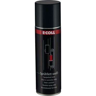 Grasa De Pulverización 300ml Blanco E-coll Ee (por 6) Grasa De Pulverización 300ml Blanco E-coll Ee (por 6)