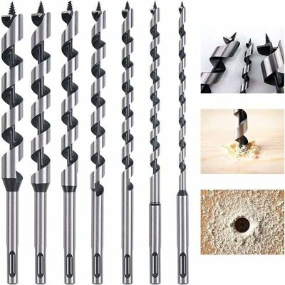 OEM Juego De 7 Brocas Para Madera Sds-plus, Cortador De Agujeros En Espiral De Acero Al Carbono, Kit De Herramientas Para Trabajar La Madera. Herramientas Con Diámetro 6 Mm / 8 Mm / 10 Mm / 12 Mm / 14 Mm OEM Juego De 7 Brocas Para Madera Sds-plus, Cortador De Agujeros En Espiral De Acero Al Carbono, Kit De Herramientas Para Trabajar La Madera. Herramientas Con Diámetro 6 Mm / 8 Mm / 10 Mm / 12 Mm / 14 Mm