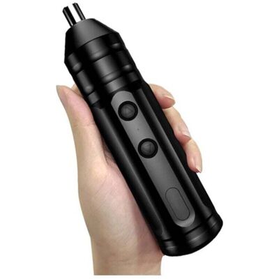 Mm_unverified_brand - Juego De Mini Destornilladores Eléctricos Aiperq De 3,7 V, Recargable Por Usb, Kit De Herramientas De Reparación Con Batería Mm_unverified_brand - Juego De Mini Destornilladores Eléctricos Aiperq De 3,7 V, Recargable Por Usb, Kit De Herramientas De Reparación Con Batería