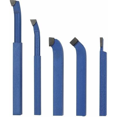 Set 5 Herramientas Soldadas 12mm Torno Metal Fervi B005 Set 5 Herramientas Soldadas 12mm Torno Metal Fervi B005